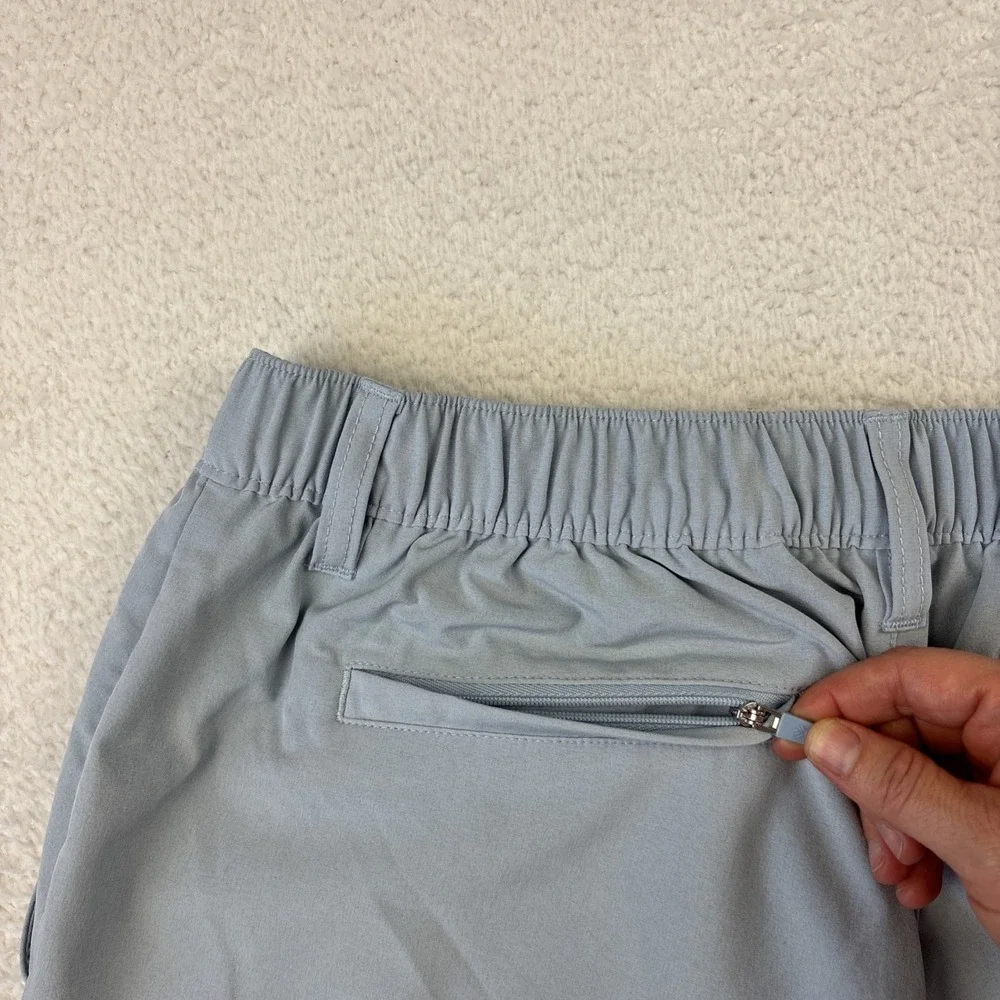 CHUBBIES 'Everywear Performance Shorts' Mens Large Blue Gray 6